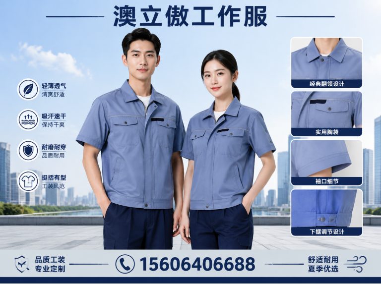 章丘区工装马甲展示图